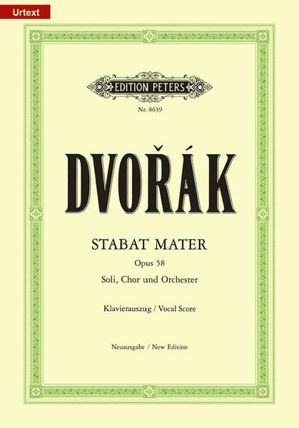 Stabat Mater Op.58 (Vocal Score)