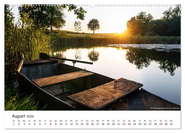 Produktbild: Heimat Entdecken: Eifel - Stille Maare und rauschende Wasser (hochwertiger Premium Wandkalender 2026 DIN A2 quer), Kunstdruck in Hochglanz