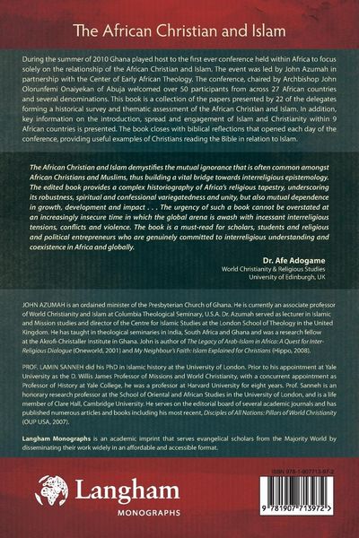 Produktbild: The African Christian and Islam