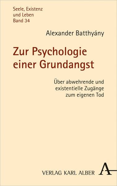 Produktbild: Zur Psychologie einer Grundangst
