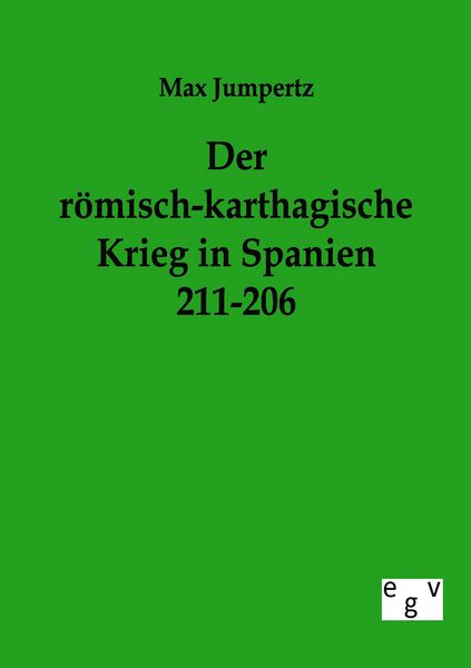 Produktbild: Der r&ouml;misch-karthagische Krieg in Spanien 211-206