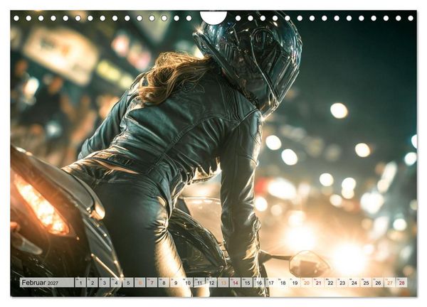 Produktbild: Schnelle Bikes und Starke Frauen (Wandkalender 2027 DIN A4 quer), CALVENDO Monatskalender