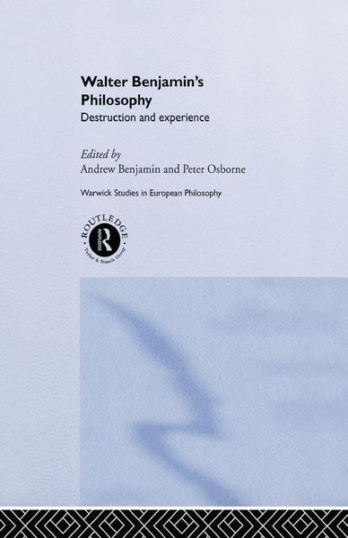 Produktbild: Walter Benjamin's Philosophy