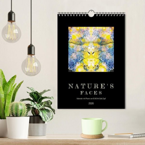 Produktbild: Nature's Faces (Wandkalender 2026 DIN A4 hoch), CALVENDO Monatskalender
