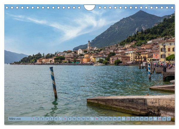Produktbild: Gardasee, das Paradies im Norden Italiens (Wandkalender 2026 DIN A4 quer), CALVENDO Monatskalender