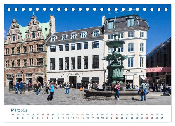 Produktbild: Sch&ouml;nes Kopenhagen (Tischkalender 2026 DIN A5 quer), CALVENDO Monatskalender