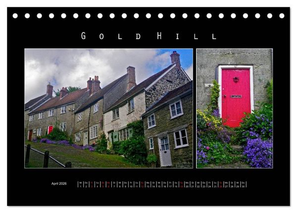Produktbild: Great England 2026 (Tischkalender 2026 DIN A5 quer), CALVENDO Monatskalender