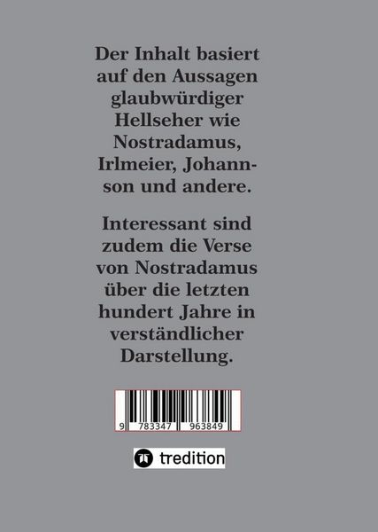 Produktbild: Die Schrecken der Endzeit