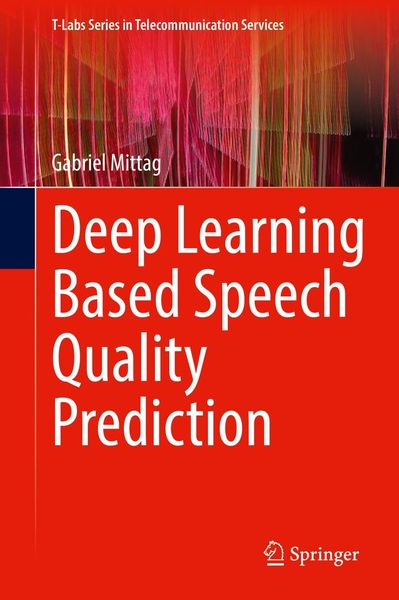 Produktbild: Deep Learning Based Speech Quality Prediction