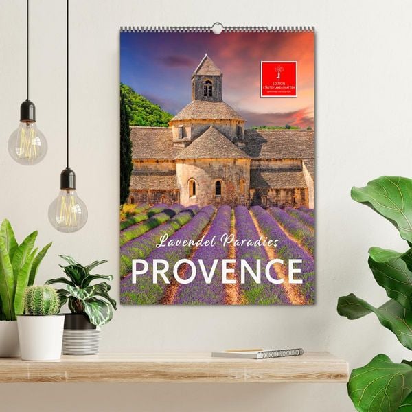 Produktbild: Provence Lavendel Paradies (Wandkalender 2026 DIN A2 hoch), CALVENDO Monatskalender