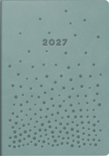 Produktbild: rido/id&eacute; 7011055047 Taschenkalender Mod. partner/Industrie I 2027 "Dots" A7, Kunstleder