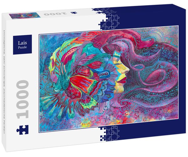 Produktbild: Lais Puzzle Unm&ouml;gliche, sehr schwierige, psychedelische Farben 1000 Teile