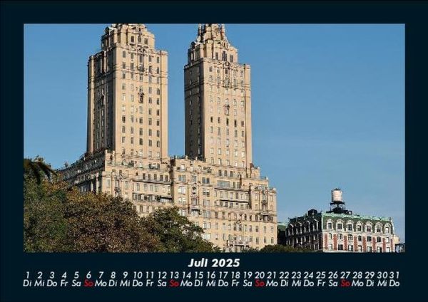 Produktbild: New York 2025 Fotokalender DIN A5
