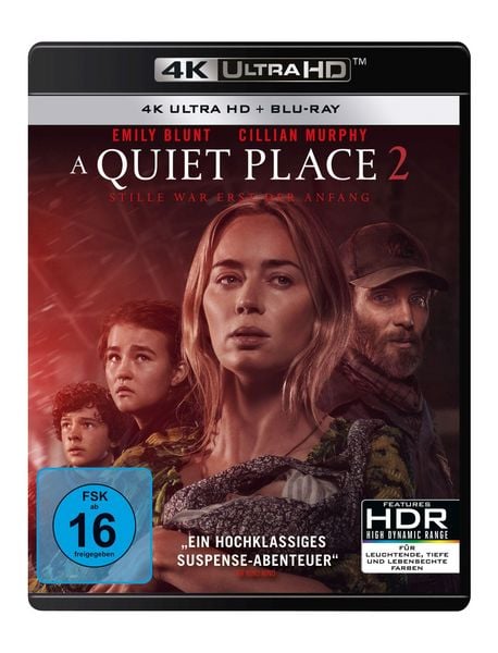 A Quiet Place 2 (+ Blu-ray 2D), Blu-ray 4K