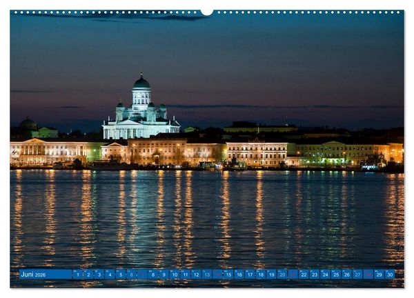 Produktbild: Helsinki - Die lebenswerteste Stadt der Welt (Wandkalender 2026 DIN A2 quer), CALVENDO Monatskalender