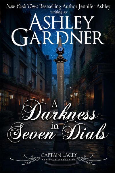 Produktbild: A Darkness in Seven Dials (Captain Lacey Regency Mysteries, #17)