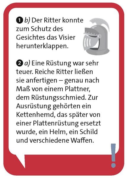 Produktbild: Pocket Quiz junior Ritter und Burgen