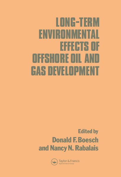 Produktbild: Long-term Environmental Effects of Offshore Oil and Gas Development