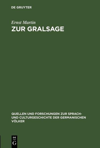 Produktbild: Zur Gralsage