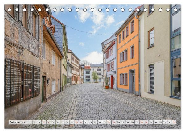 Produktbild: Rudolstadt Impressionen (Tischkalender 2026 DIN A5 quer), CALVENDO Monatskalender