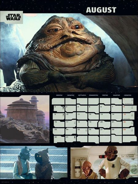 Produktbild: Star Wars Broschur XL Kalender 2027