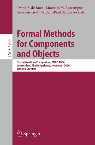 Produktbild: Formal Methods for Components and Objects