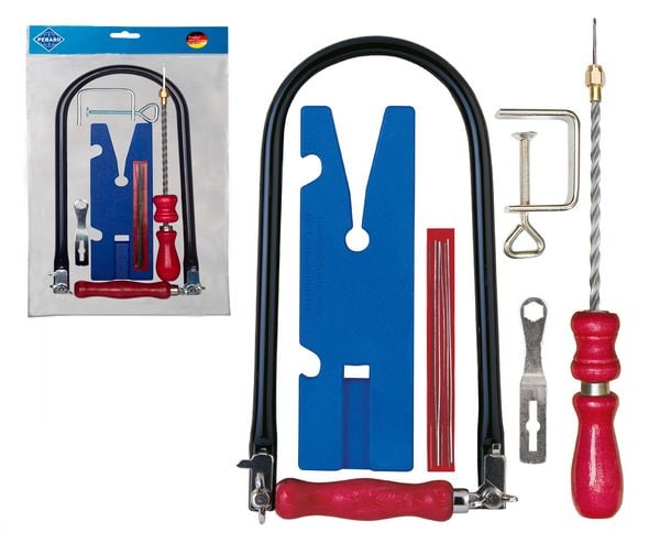 Produktbild: PEBARO 934 - Laubs&auml;ge-Set in T&uuml;te, 12 Teile, Starter-Set