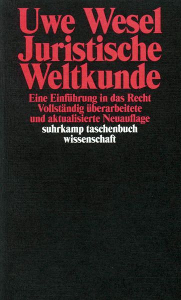 Produktbild: Juristische Weltkunde
