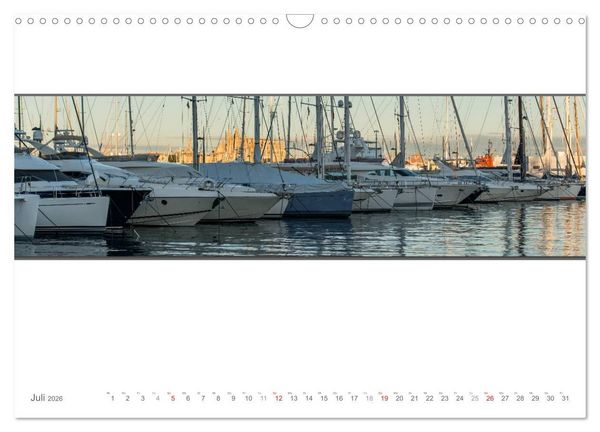 Produktbild: Emotionale Momente: Yachten - eleganter Luxus auf den Weltmeeren (Wandkalender 2026 DIN A3 quer), CALVENDO Monatskalender