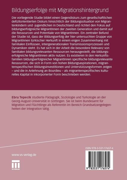 Produktbild: Bildungserfolge mit Migrationshintergrund