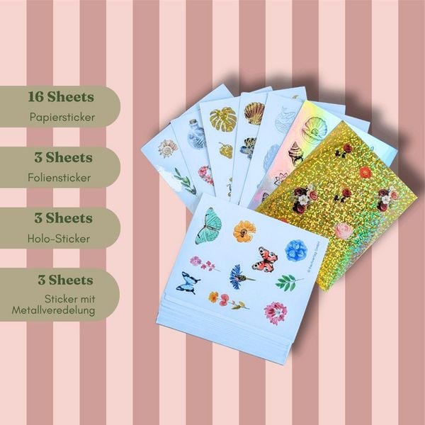 Produktbild: Sticker Box - Natural Vintage