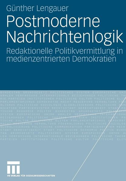 Produktbild: Postmoderne Nachrichtenlogik