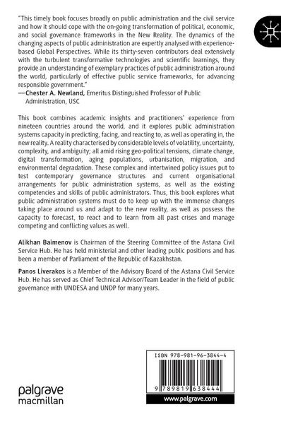 Produktbild: Public Administration in the New Reality