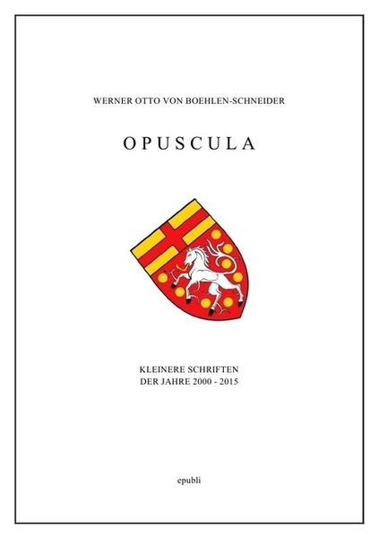 Produktbild: Opuscula