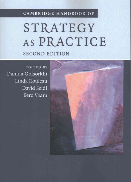 Produktbild: Cambridge Handbook of Strategy as Practice