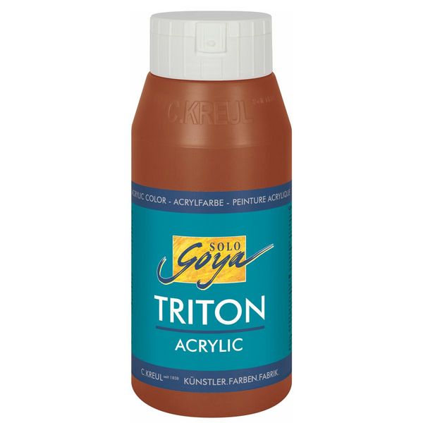 KREUL Acrylfarbe SOLO Goya TRITON oxidbraun 750ml Flasche