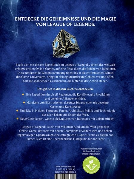 Produktbild: League of Legends. Die Reiche von Runeterra