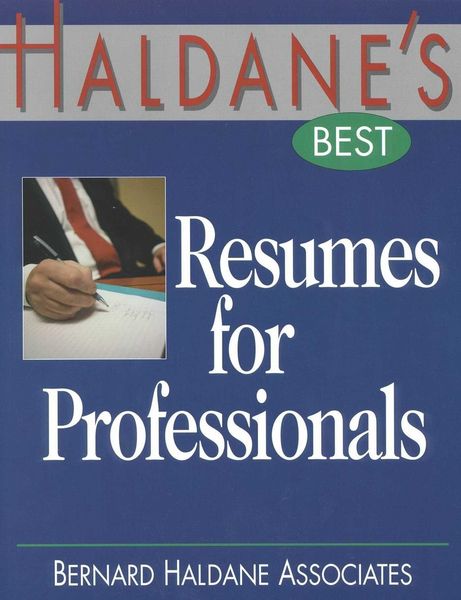 Produktbild: Haldane's Best Resumes for Professionals