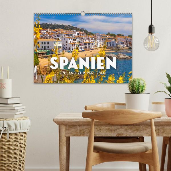 Produktbild: Spanien - ein Land zum Verlieben. (Wandkalender 2026 DIN A3 quer), CALVENDO Monatskalender