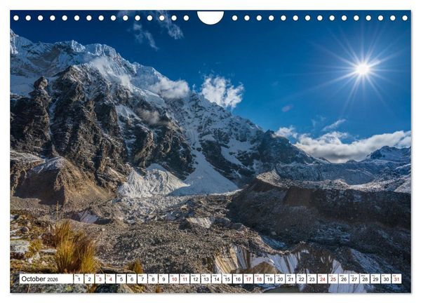 Produktbild: Peru Paradise in the Andes (Wall Calendar 2026 DIN A4 landscape), CALVENDO 12 Month Wall Calendar