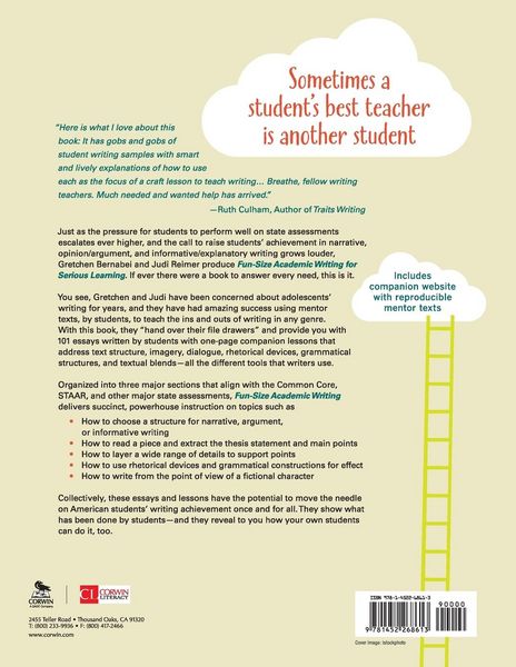 Produktbild: Fun-Size Academic Writing for Serious Learning