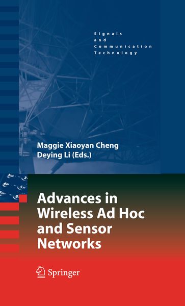 Produktbild: Advances in Wireless Ad Hoc and Sensor Networks