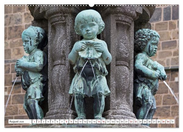 Produktbild: Ansichten von Bremen und Bremerhaven (Wandkalender 2026 DIN A2 quer), CALVENDO Monatskalender