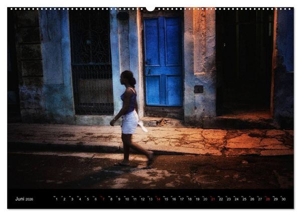 Produktbild: Kuba - die Farben (hochwertiger Premium Wandkalender 2026 DIN A2 quer), Kunstdruck in Hochglanz