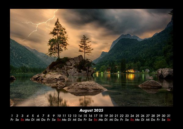 Produktbild: Berge 2025 Fotokalender DIN A3
