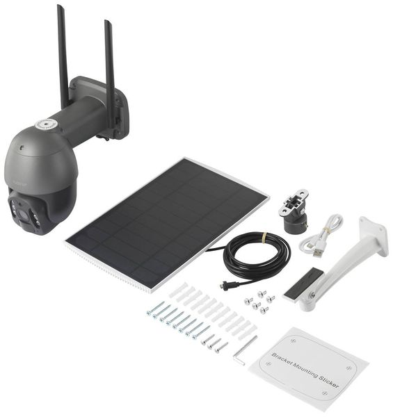Produktbild: Sygonix SY-5177734 GSM IP &Uuml;berwachungskamera 1920 x 1080 Pixel