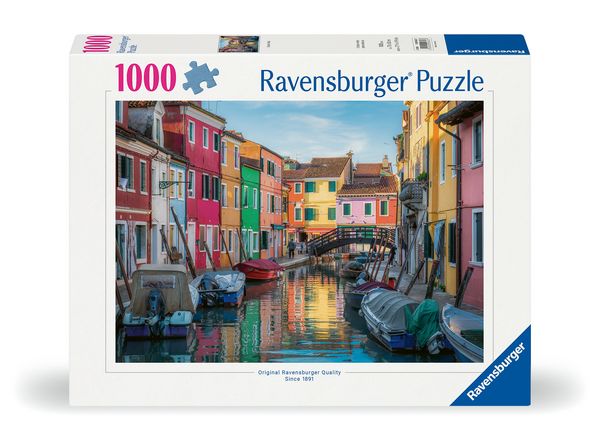 Produktbild: Erwachsenenpuzzle 1000 Teile - Burano in Italien