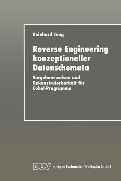 Produktbild: Reverse Engineering konzeptioneller Datenschemata