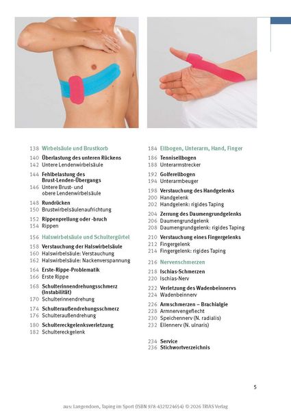 Produktbild: Taping im Sport