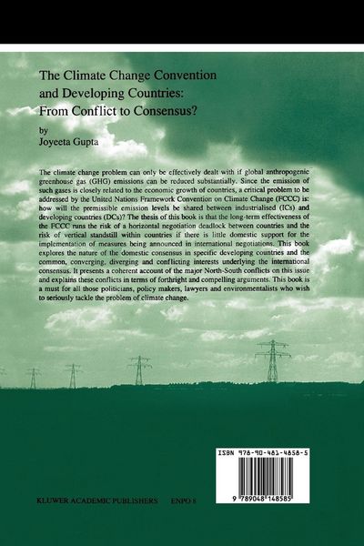 Produktbild: The Climate Change Convention and Developing Countries